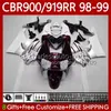 Honda CBR 919RR 900RR Şarap Kırmızı CBR919RR CBR900RR 1998-1999 Vücut 127NO.138 CBR9100 919 RR CC CBR919 CBR900 RR 1998 900CC 919cc 98 99 OEM Fairing