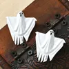 Charm European and American border Halloween hanging ghost decoration hair dryer ghost Easter face ear needle niche earrings6012076