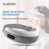 Electric Eye Massager Compression Air Pressure Vibrator Bluetooth Foldbar Eye Massage Instrument Massage Relaxtion 220514