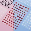 Stickers & Decals Romantic Sweet Love Heart Star Red/Black/White Nail Self-Adhesive DIY Manicure Art Sticker AccessoriesStickers