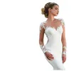 2022 new spring bride Light gauze wedding dress round neck waist palace dream slim trailing wedding dressWed Dresses Vestido de no7971647