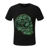 Nadrukowane Philipps Plein Bear T Shirt Pp Mens Designer Tshirts Brand Clothing Męska graficzna koszulka Rhinestone Skull Bling Stone Classical High Quality PP1014