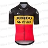 Atacado personalizado 2022 JUMBO VISMA Conjuntos de camisas de ciclismo Campeão belga Wout van Aert Roupas de ciclismo Bélgica Terno de bicicleta de estrada Maillot Fietskleding