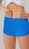 Lu You Want Shorts femininos de ioga de 2,5" com forro e zíper lateral Pockeks esportivos para corrida, exercícios curtos e treinamento