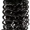 Nagelband anpassad 8a brasiliansk hårbulk 100 g kinky lockigt mänskligt hårbuntar 100% obearbetade ingen inslag förlängningar naturlig svart färg blondin 14-26 tum
