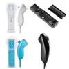 2 en 1 Retail Built Motion Plus Control remoto y Nunchuck para juegos de Nintendo Wii Control inalámbrico Joystick Joypad 2022