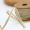 10m/Rulo Doğal Vintage Jüt Halat Partisi Malzemeleri Kablo String Sicim Çarpıştırma Şerit El Sanatları Dikiş Diy Jüt Kenevir Düğün Ev Dekorasyon