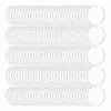 Keychains 200 Pcs Round Acrylic Keychain Blanks 2 Inches Clear Circles Discs Transparent For DIY Craft Project Emel221140176
