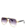 새로운 패션 디자인 선글라스 2287 파일럿 컷 렌즈 절묘한 금속 프레임 관대하고 인기있는 스타일 여름 야외 UV400 보호 안경
