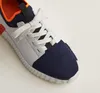 Avvika sneakerskor Lätt grafisk design Bekväm trendig Knit Vit svart gummisula Runner Technic Canvas Casual Sports EU38-46