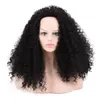 Afro kinky golfpruiken zwarte lange krullende romantiek weef glam curl pruik