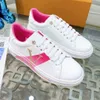 Wit ademende schoenen Top Luxe design heren lente 2022 Nieuwe dames casual schoenen modetrend lederen sport sneakers