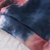 anime Tiedye Hoodie Attack on Titan Pullovers قم بتصميم الأكمام الطويلة من الذكور 220812