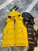 뉴 남자 다운 코트 겨울 더 복어 재킷 의류 겉옷 조끼 최고의 품질 디자이너 파카 남자 재킷 문자 꽃 고급 스트리트웨어 유니슬릭스 코트 S-2xl 크기
