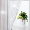 Curtain & Drapes Shiny Line Room Flash Tassel String Door Curtains Window Divider Home Decoration