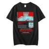 Мужские футболки «Человек с бензопилой» Makima, футболка с японским аниме, мужские футболки с рисунком манги, топы с забавной мультяшной футболкой, унисекс, хип-хоп, мужской 230206