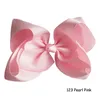 8 pouces 45 couleurs filles cheveux arcs enfants arc épingle à cheveux Clips filles grand nœud papillon ruban bandeau mode bébé fille cheveux accessoires