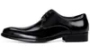 Toe Hiver Pointed Hommes Chaussures de mariage de haute qualité Lacet Up Great Cuir Formal Dress Chaussures Big Taille