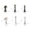 Vilead 1 PCS Schaakstukken Figurines voor interieur Decor kantoor woonkamer huisdecoratie accessoires moderne schaken ornament 220505