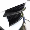 Car Carbon Fiber Pattern Front Bumper Lip ABS Splitter Spoiler For Mercedes Benz C Class W205 C180 C200 C220 C250 C300 C350 C400