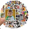 50Pcs/Lot Funny Meme Stickers for Kids Laptop Phone Case Scrapbooking Graffiti Vinyl Decals Sticker Style Trendy Teens Toys