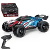 Emt o3 4wd controle remoto monster race offroad caminhão rc carro brinquedo highspeed36 kmh mecanismo diferencial legal deriva luzes led 3312847