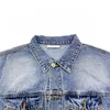 2023 Fashion Denim Jacket Menswear Designer Denim Veste Menswear Casual Manteau d'hiver Marque Mode Luxe Retour Imprimé Palm Veste Styliste Vêtements