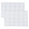 False wimpers 100 stcs Wegwerp wimperlijmhouder Palletpapierverlengingskussentjes Sticker 25cm Stand op Jade Stone Makeup9098845