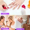 US Stock Nail Lamp UV voor gelnagels Nieuwe verlichting 60s Smart Timing Nagel Dryer 16W Mini Gels LED -lampen met USB Polygel Nagel Kit UVS draagbare kunstgereedschap