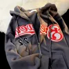 Felpa con cappuccio da donna con felpa con cappuccio hiphop da ricamo da ricamo donna autunno harajuku zip up hoodie sciolte casual con cappuccio con cappuccio a maniche lunghe y2k abiti 230206