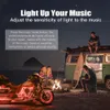 Moto Atmosfera LED Light RGB Magic Modificato Luce Decorativa Lampada ritmo musicale lampada LED Automobile Atmosphere Light Car