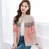 Women's Knits & Tees Knitted Cardigan Sweater Coat Women's Clothing Spring Autumn Middle-aged And Elderly Mothers' Casual Fashion To