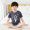 Baby Boys Clothes Teenage Girls Pajamas Sets Children Short Sleeve Cotton Summer Pajamas for Teens Pyjamas Children Homewear 220426