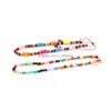 Beaded Necklaces Bohemian Fashion Jewelry Wooded Necklace Handwoven Double Layer Colorf Beads Choker Drop Delivery Pendants Dhmn0
