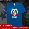 Panama Country T Shirt Özel Jersey hayranları DIY İsim Numarası Marka Yüksek Sokak Moda Hip Hop Gevşek Tişört Tişörtlü Tan Pan 220616