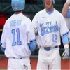 Xflsp UNC North Carolina Tar Heels Baseball Jerseys CWS 15 Michael Busch 19 Aaron Sabato 23 Tyler Baum 26 Jackson Hesterlee