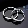 2022 Classic Personality Plated Silver Adjustable Couple Rings 1pair 2pcs Men Women Promise Engagement Finger Jewelry Valentine02409457