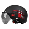 Casques de moto casque de véhicule électrique été équitation hommes et femmes vélo batterie voiture sécurité Moto