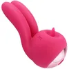 20RD Silicone Rabbit Vibrator G-spot Clitoris Stimulation Magnetic USB Rechargeable Massager Adult sexy Toy for Women