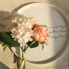 Decorative Flowers & Wreaths Rose Bridesmaid Wedding Bouquet Artificial Bridal Ribbon Fake Emulation De NoivaDecorative