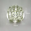 Modern Crystal LED Spotlight Corredor corredor do corredor alpendre o teto de teto lumin