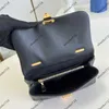Ayna Kalitesi Madeleine Bb Kadın Omuz Crossbody Çantalar Cowhide Siyah Destek Tasarımcı Çantalar Palais Lady Cüzdanlar Lüks Messenger Çantası
