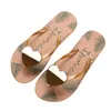 Hausschuhe Frau Sommer Design Mode Sandalen Schuhe 2022 Offene spitze Flip-Flops Frauen Im Freien Bequeme Flache Strand SlidesSlippers