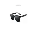 UV400 유리 편광 광학 마그네틱 선글라스 사각형 프레임 태양 안경 수컷 고글 고품질