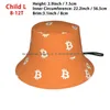 Bérets Symbole Bodet chapeau de soleil Cape orange pliable pêcheur extérieur Hatberets Beretsberets