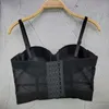 As mulheres empurram o sutiã sem fio Vermelho superior Plus tamanho lette roupa interior lingerie copo cheio espartilho bustier 220325