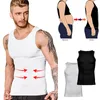 Body Shapers pour hommes Hommes Débardeur Contrôle du ventre Ventre Minceur Gilet Fat Burning Fitness TankMen's