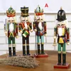 epacket 30cm nutcracker puppet 군인 참신한 아이템 크리스마스 창조적 인 장식품을위한 홈 장식 및 선적 및 Parrty XMA255Z