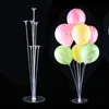 Party Decoration 1Set 11 Tubes Balloon Holder Balloons Stand Column Confetti Kids Birthday Baby Shower Wedding Supplies