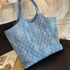 7A High Capacity Bags Gaby Quilted Shopping Bag Gold Metal Hardware Top Handle Shoulder Lage Large Capacity Pocket Desigenr Bucket Handbag